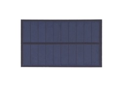Cargador De Panel Solar Policristalino De 5 V Y 1,4 W Para Baterías De Litio De 3,7 V Para Iluminación De Jardín Y Pared.