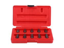 10 Piezas Set De Extractores De Tornillos Para Tornillos Oxidados Dañados Y Pernos 3.2-10.3mm