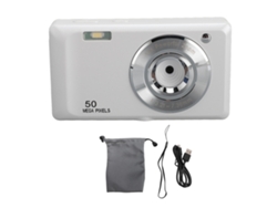 Cámara Digital 4k De 50 Mp Y 1080p Con Zoom De 16x, Enfoque Automático, Estabilización De Imagen Y Diseño Compacto Para Niños, Adolescentes Y Para Viajes.