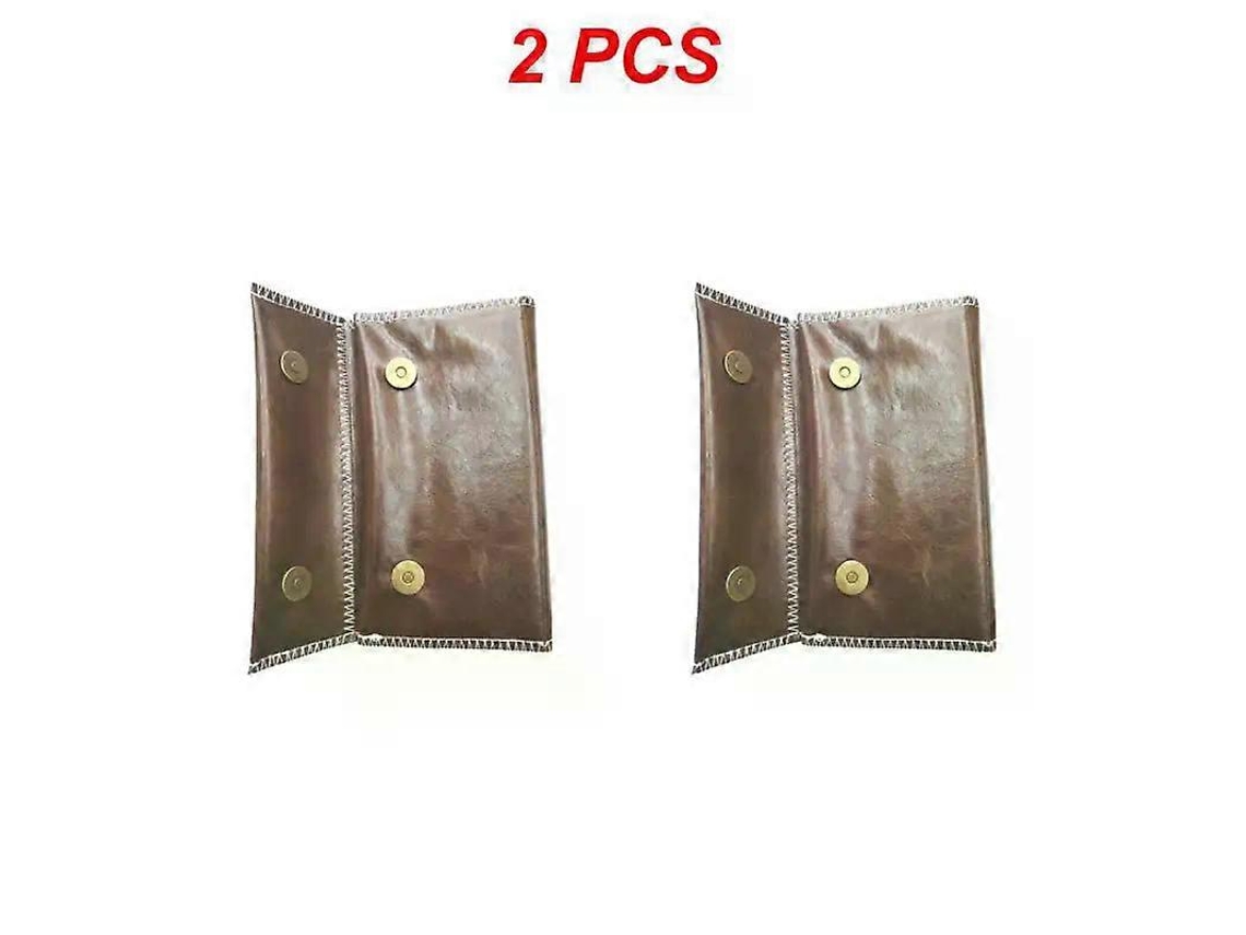 Bolsa De Couro Para Tabaco E Ervas Com Porta-pipes E Papéis De Arrolhar - Portátil E Prática Para Fumar