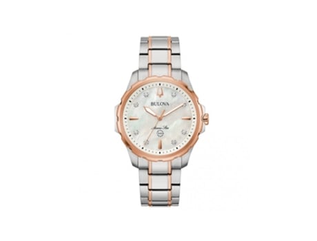 Reloj BULOVA 98P228 Marine Star Lady Mujer – Esfera Madreperla, Acero, Diamantes