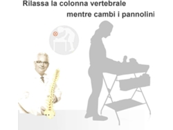 Cambiador plegable Tavalax con altura ajustable, estantes y ruedas