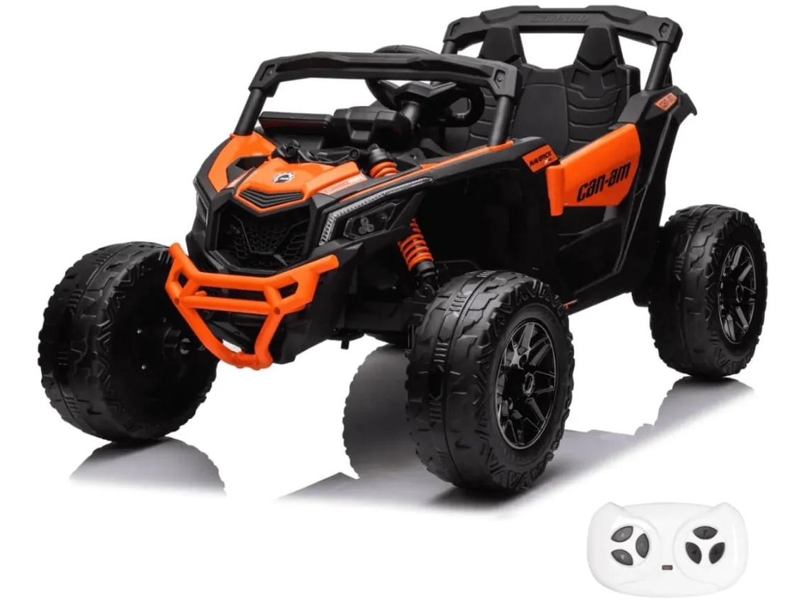 Vehículo Eléctrico Para Niños - Can-am Maverick R 12v - 1 A 6 Años - 4x4 - Naranja