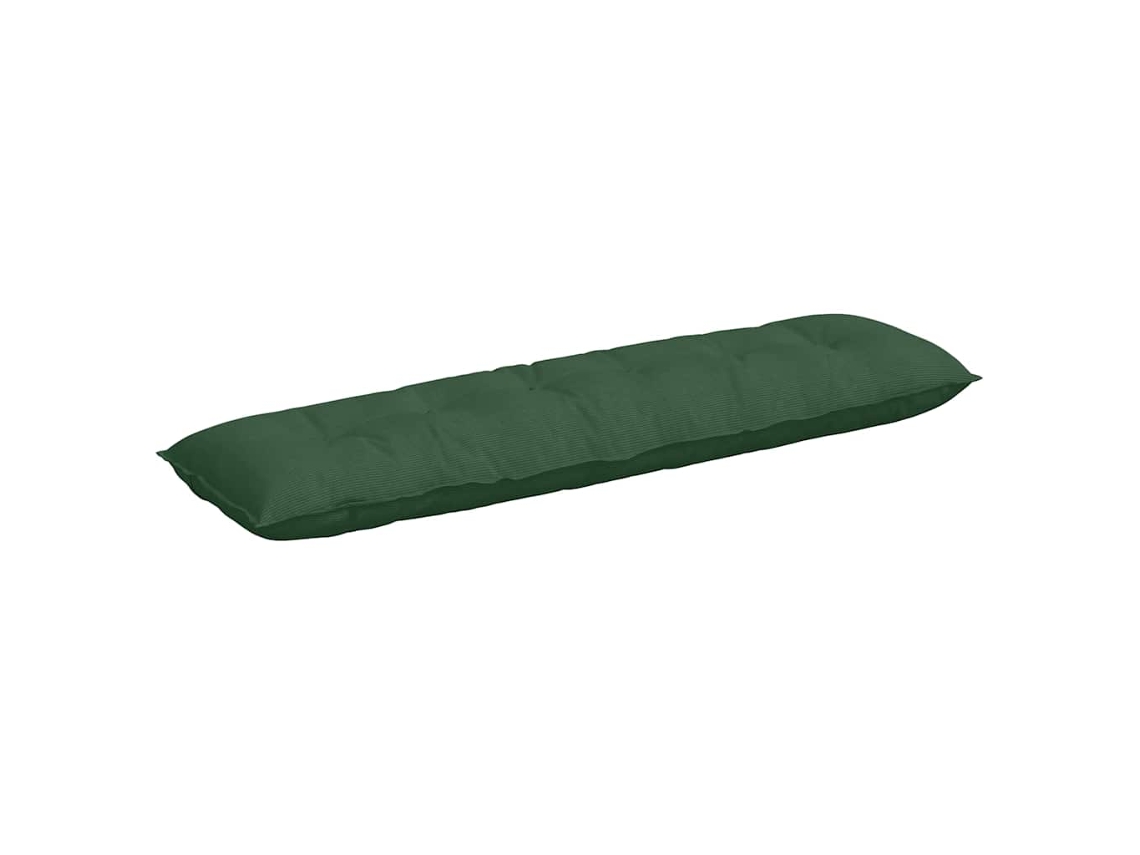Cojín De Espalda Verde Selva 180 X 50 Cm Tela De Pana