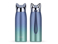 Botella térmica de acero inoxidable con aislamiento al vacío Lightning Fox para deportes al aire libre, 300 ml Chaberlu