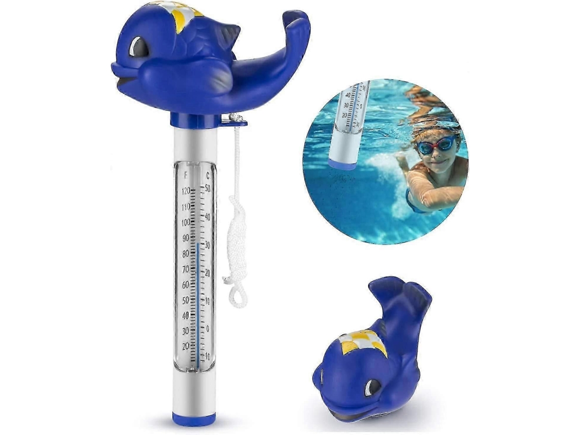 Termômetro De Piscina Poluição Flutuante Cartoon Style Poluição De Água Para Piscinas, Spas