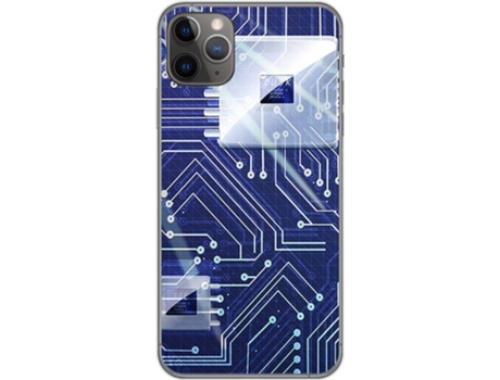 Carcasa iPhone 11 Pro Max (6.5) TUMUNDOSMARTPHONE Circuito Multicolor