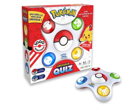 Juego de preguntas y respuestas POKÉMON Bandai Trainer Quiz Electrónico Interactivo
