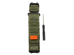 Correa De Nailon Ajustable Con Cierre De Velcro Para El Reloj Inteligente T Rex 3 (verde Oliva)