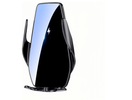 Cargador Inalámbrico Automóvil Sensor Rápido Teléfono CHRONUS Negro