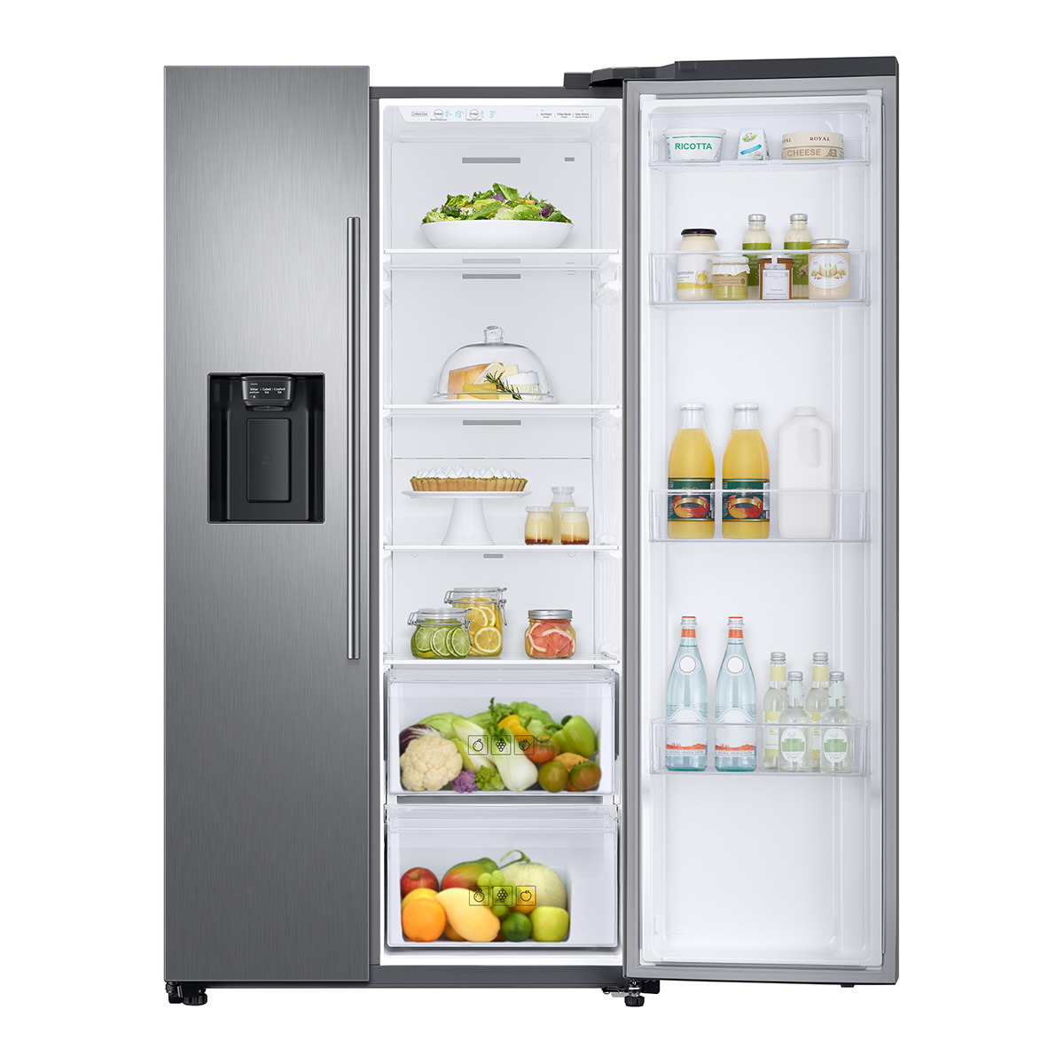 Frigorífico Americano SAMSUNG RS67N8211S9/EF (No Frost - 178 cm - 609 L - Inox)