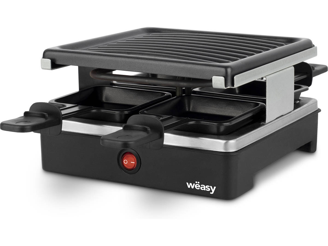 Parrilla Raclette WËASY LUGA40 (600 W - Negro)