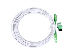 Cable De Extensión De Módem Óptico Sc Apc Monomodo Blindado, 10 M, Para Ftth, Fttb Y Fttp Con Conector De Brida.