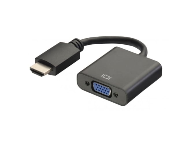 Cable Adaptador EWENT EW9864 HDMI VGA 3.5mm Negro