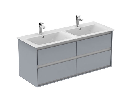 IDEAL STANDARD CONNECT Air furniture Double vanity unit, 1200 mm, 4 extraíbles, E0822
