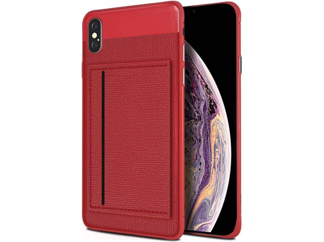 Funda iPhone XS Max WISETONY Jinuoshuma-84 Rojo