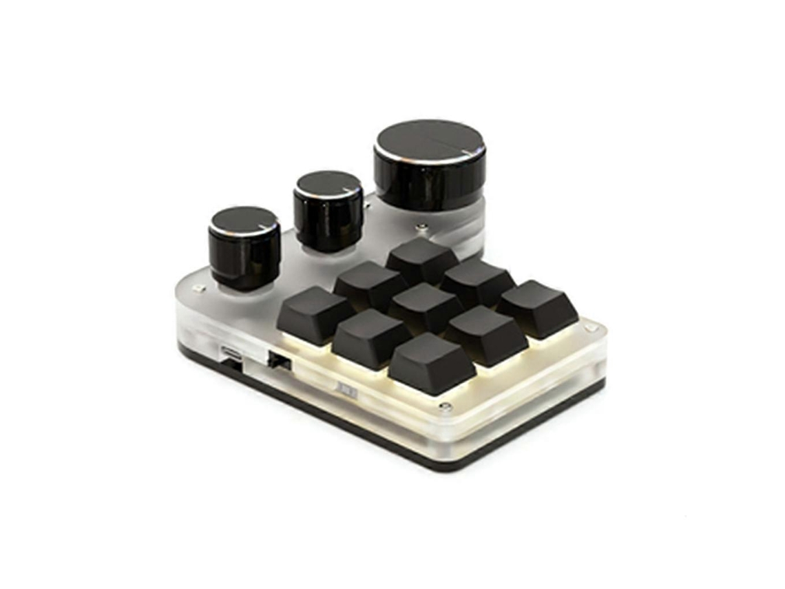Teclado mecánico para juegos con 9 teclas macro personalizadas y miniteclado numérico para copiar y pegar. Everley891