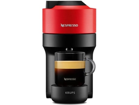 Cafetera de Cápsulas KRUPS Vertuo Pop XN9204 Rojo