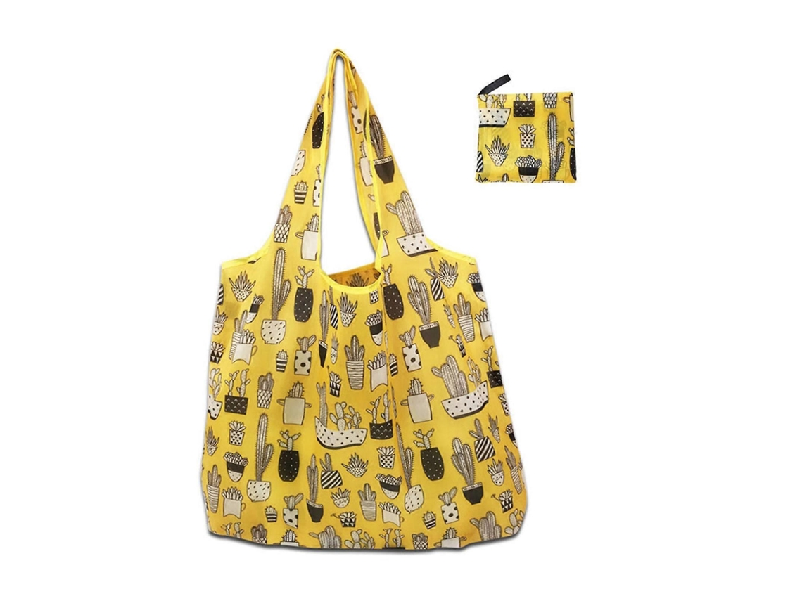 Bolsa de la compra plegable, elegante y práctica, ligera y espaciosa para guardar la compra, ideal para hombres y mujeres. GOKOCO