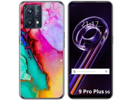 Carcasa para Realme 9 Pro Plus 5G TUMUNDOSMARTPHONE Dibujos Mármol 15 Multicolor