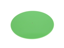 Esteira De Acrílico Para Toca-discos 12 Polegadas Reduz Estática Ruído Poeira Slipmat Verde