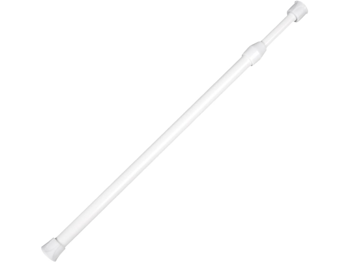Barra Telescópica Cortinas 30 50 Antideslizante Acero Carbono Tender Requiere Taladrar Armarios Baños Cm Al