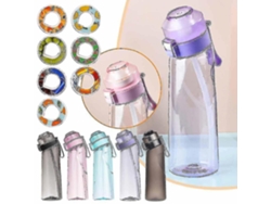 Botella Up con pajita, botella Airup Fitness para aroma deportivo, cápsulas sabor Chaberlu