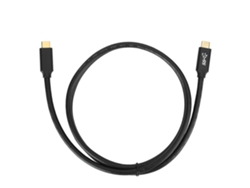 Cable Usb Tipo C A Tipo C Con Chip De Pvc, Transmisión De Datos Rápida De 10 Gb (1 M)