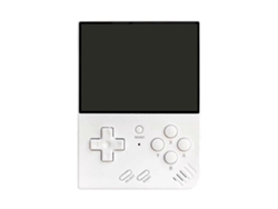 Consola De Juegos De Mano Retro R33s Consola De Juegos Transparente Con Pantalla Ips De 3,5 Pulgadas Mini Consola De Juegos Portátil Blanca