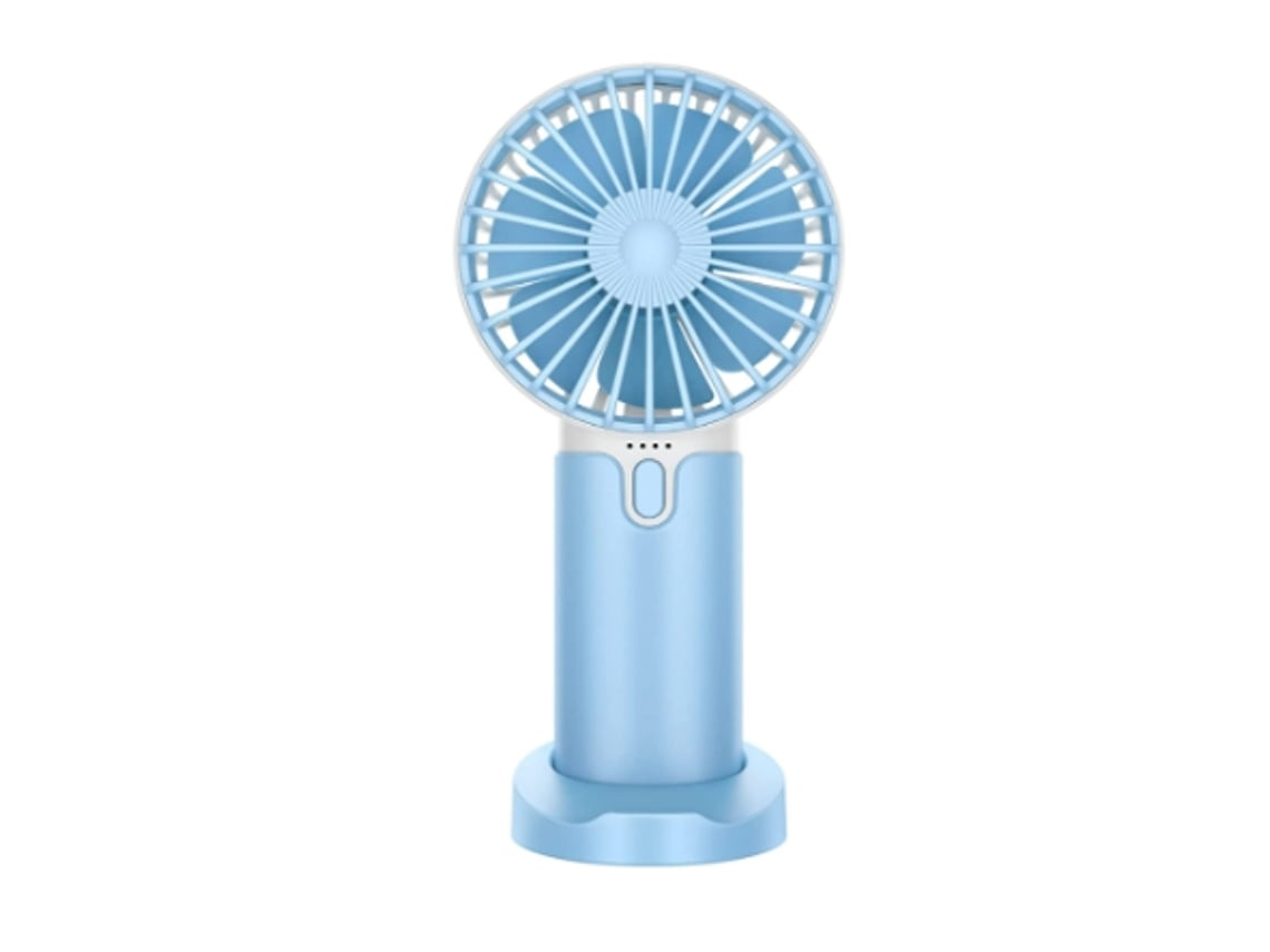Mini ventilador portátil de mano con batería recargable USB de 2400 mAh, ventilador de escritorio eléctrico Gusshious Cooling