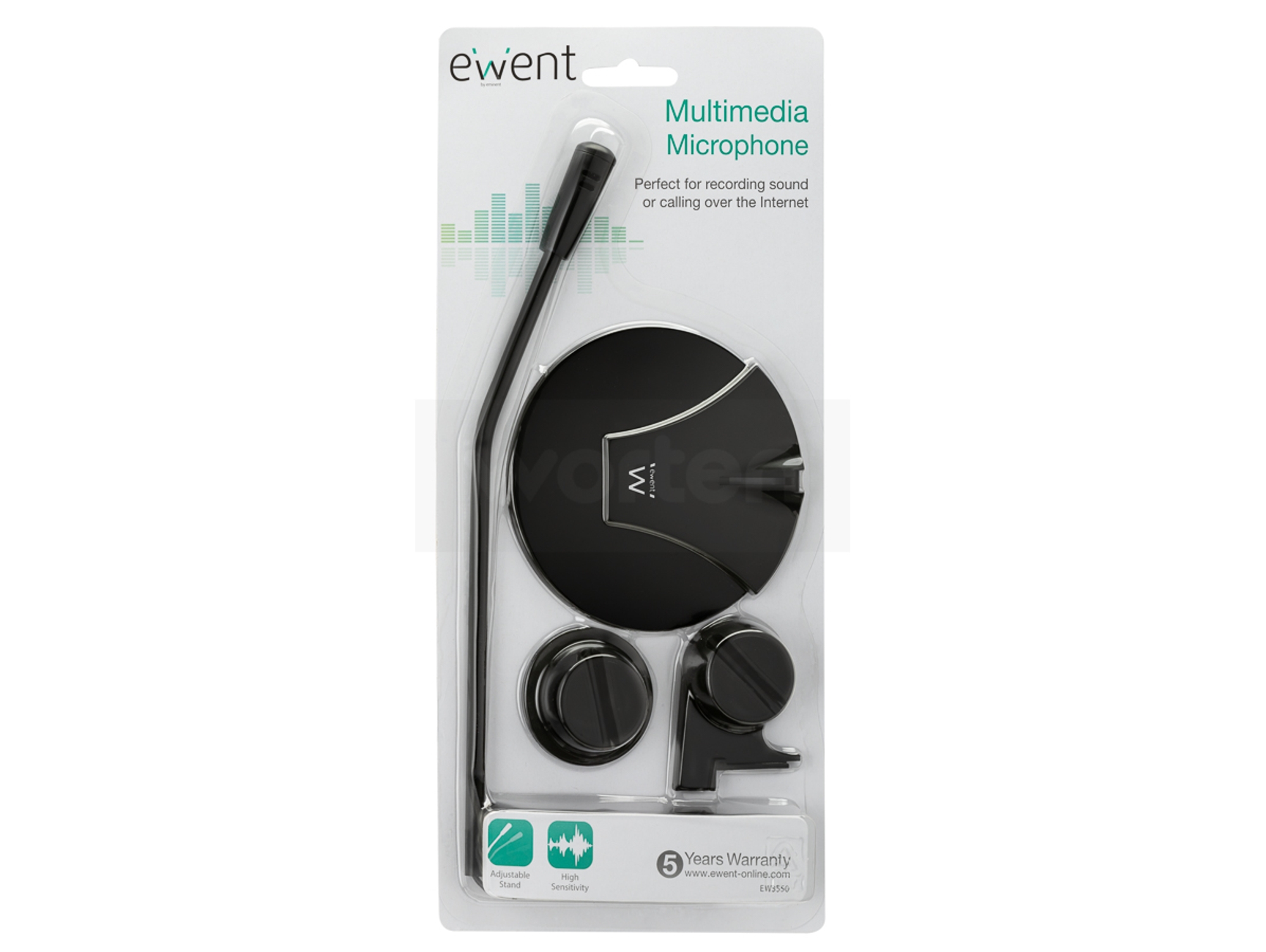 Micrófono Con cable EWENT Multimedia (Micrófono)