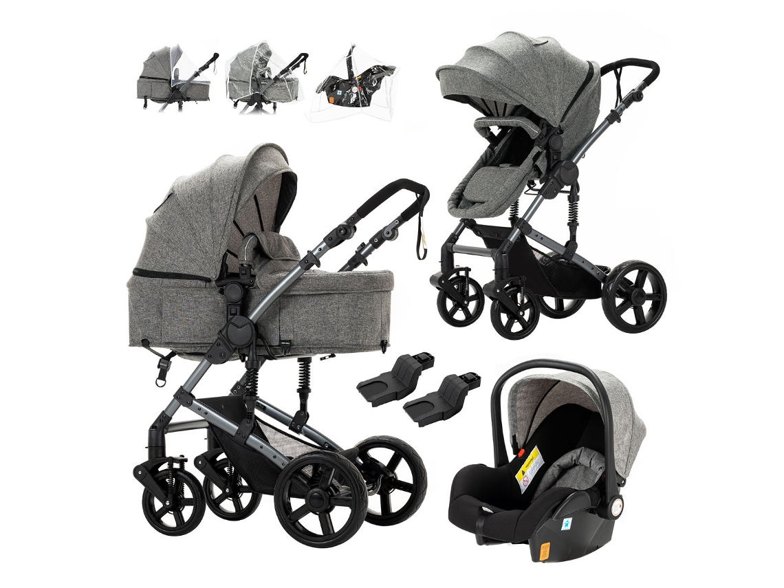 Cochecito Midas 3 en 1 Sdbaby Trio