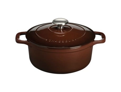 Cazuela redonda 20cm 2l5 chocolate PUC472079 - CHASSEUR
