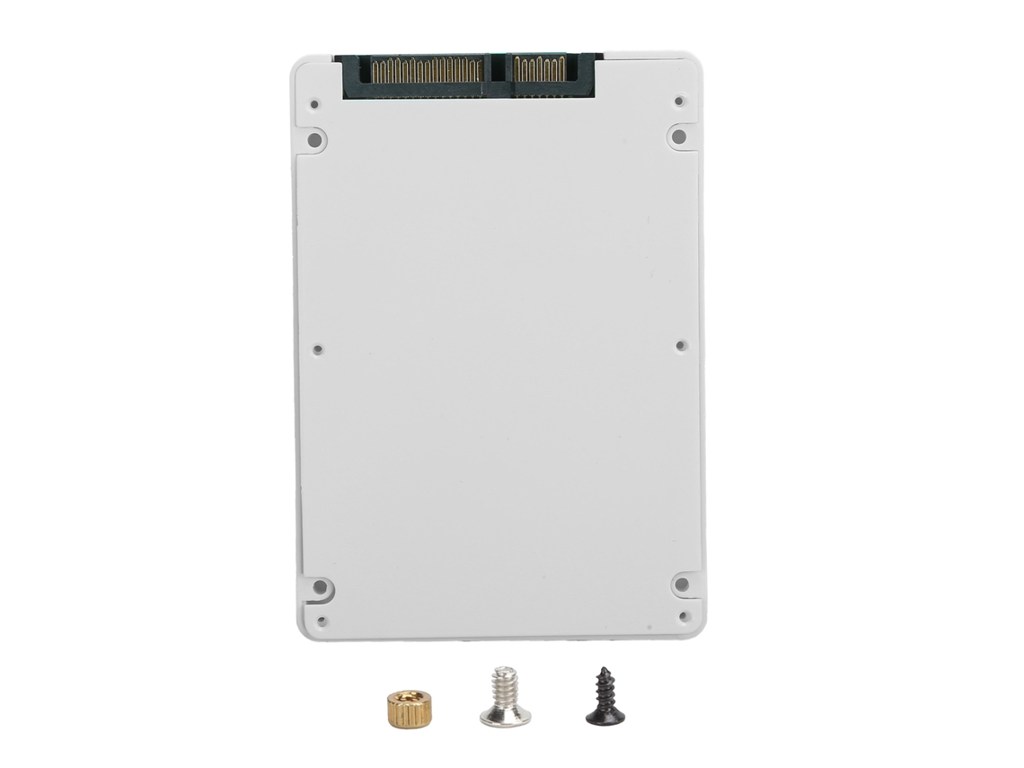 Caja Adaptadora Msata A Sata3.0 Accesorios De Computadora Ssd De 2.5 Pulgadas Blanco