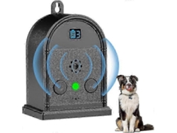 25 26 Nuevo dispositivo ultrasónico antiladridos para el control de ladridos de perros con 4 modos ajustables, alcance de 1,5 metros, repelente de ladridos GOKOCO