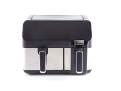 ARFRYA03D freidora Doble 9 L Independiente Freidora de aire caliente Negro, Acero inoxidable ARDES