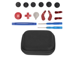 Kit De Ferramentas De Reparo 13 Em 1 Para Controle Xbox One Elite Series 2 Aço Inoxidável Vermelho