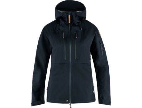 Casacos FJÄLLRÄVEN Keb Eco-shell Preto S Mulher