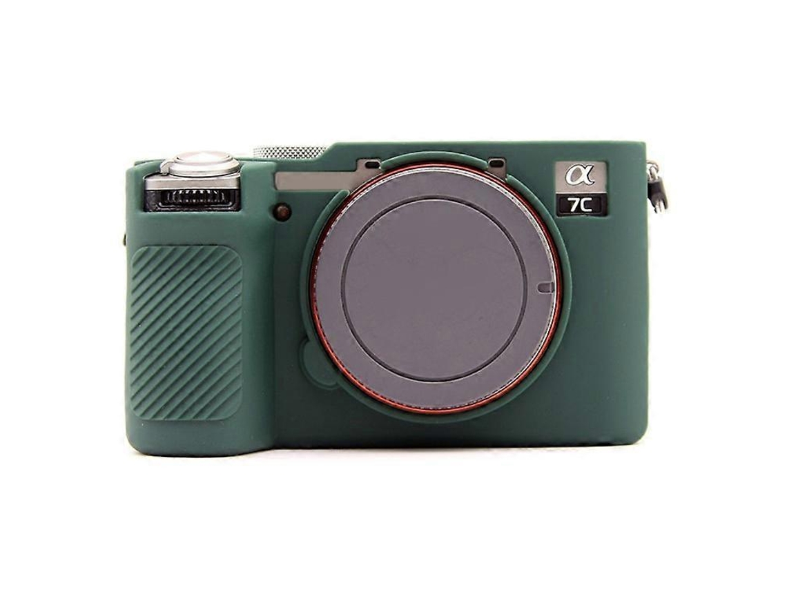 Funda protectora de silicona antideslizante y a prueba de polvo para cámara Sony A7cr/A7c II
