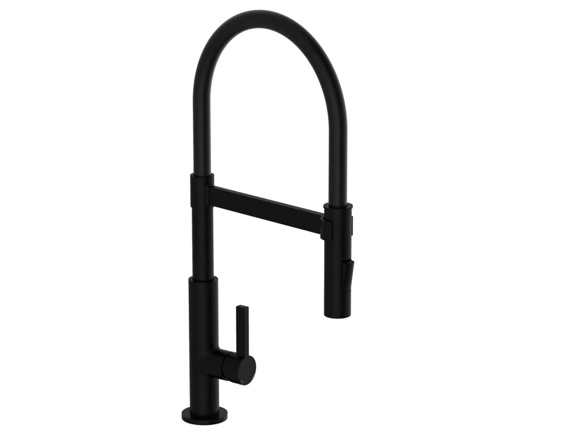 Grifo de fregadero SCHÜTTE Negro Latón