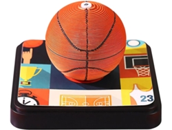 Calendario En Forma De Lágrima - Planificador De Baloncesto De 3, 43 X 3, 43 X 2, 6 Pulgadas Para Vacaciones