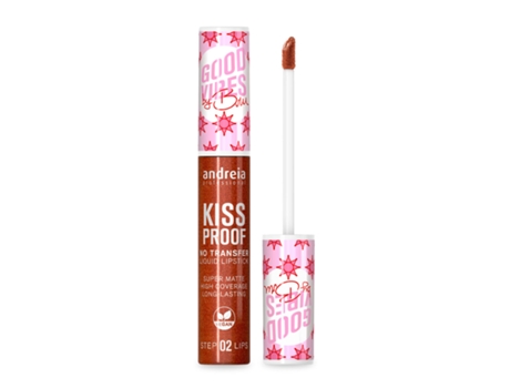 Kiss Proof Good Vibes Bybru Labial Líquido Sorprendente 17 8Ml ANDREIA