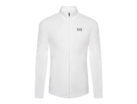 Abrigo EA7 Algodón Hombre (S - Blanco)