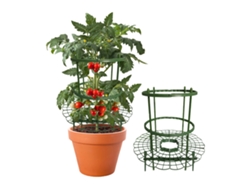 Soporte Para Plantas De Fresas, Tomates, Crecimiento Recto, Macetas De Jardín, Estacas, Plástico, Verde