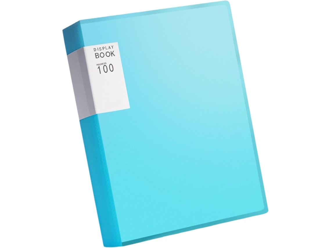 Organizador De Archivos Transparente Sue De 100 Bolsillos Para Presentación De Archivos