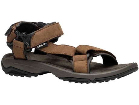 Sandálias para Hombre TEVA Terra Fi Lite Leather Marrón para Montaña (EU 44 1 / 2)