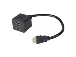 Cable hdmi de 2 pantallas simultáneas GENERIQUE Splitter