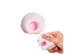 Pelota antiestrés rosa claro