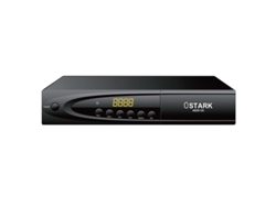 Receptor de Satélite de Tv Digital OSTARK As2X Decodificador com Porta Scart Dolby Stalker