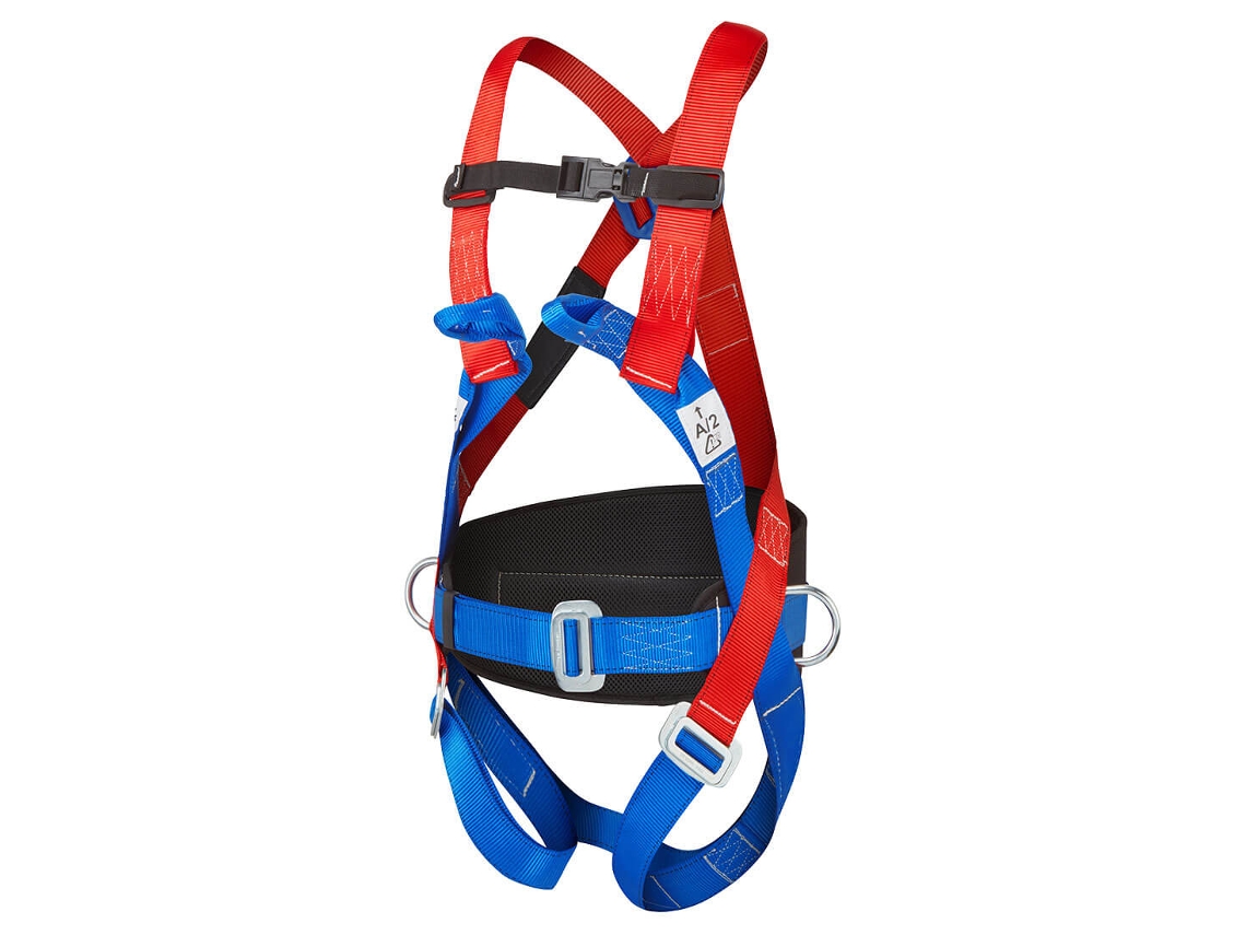 Arnés Portwest Comfort De 3 Puntos - Seguridad Y Comodidad Rojo